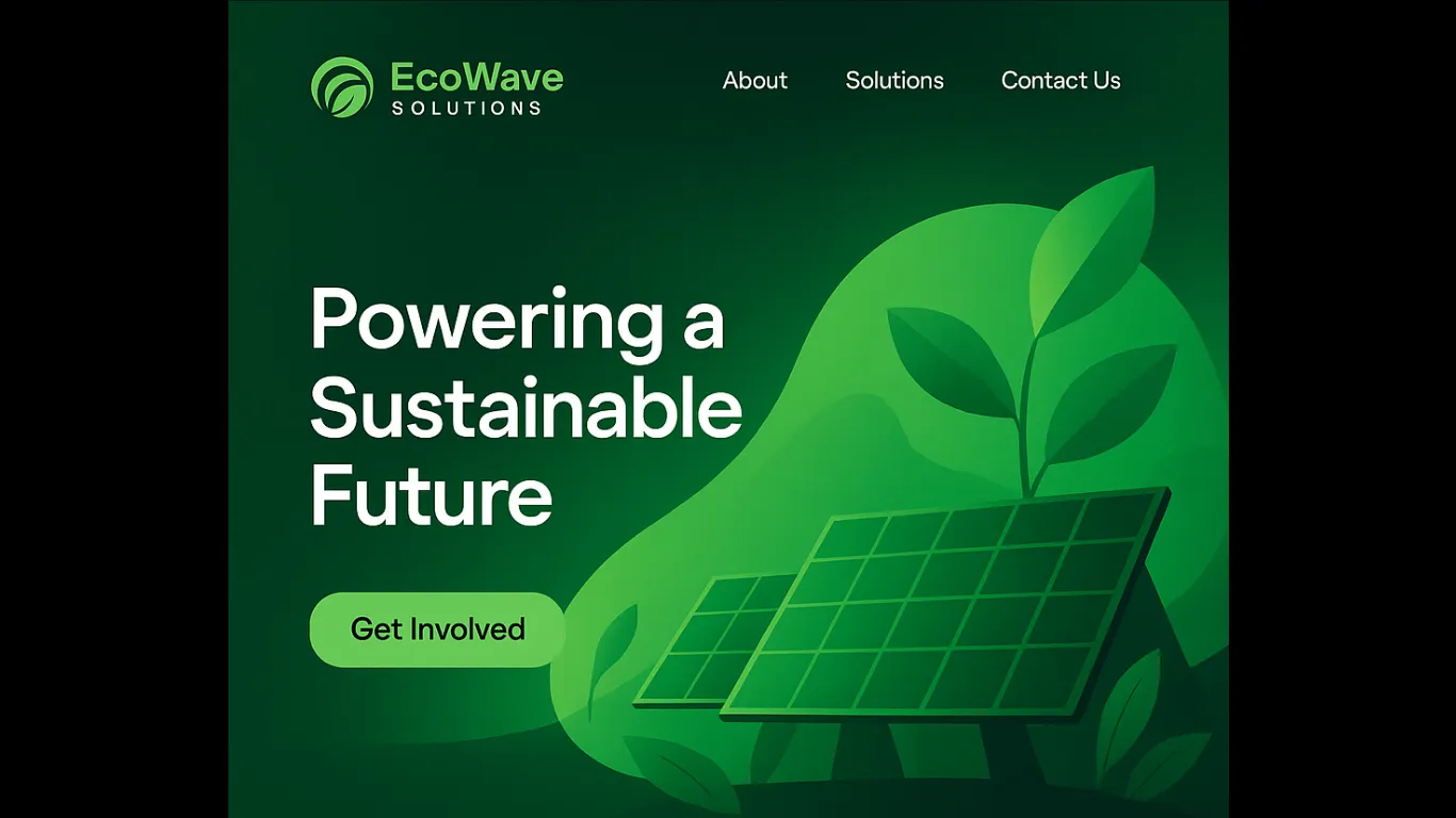 EcoWave Mockup