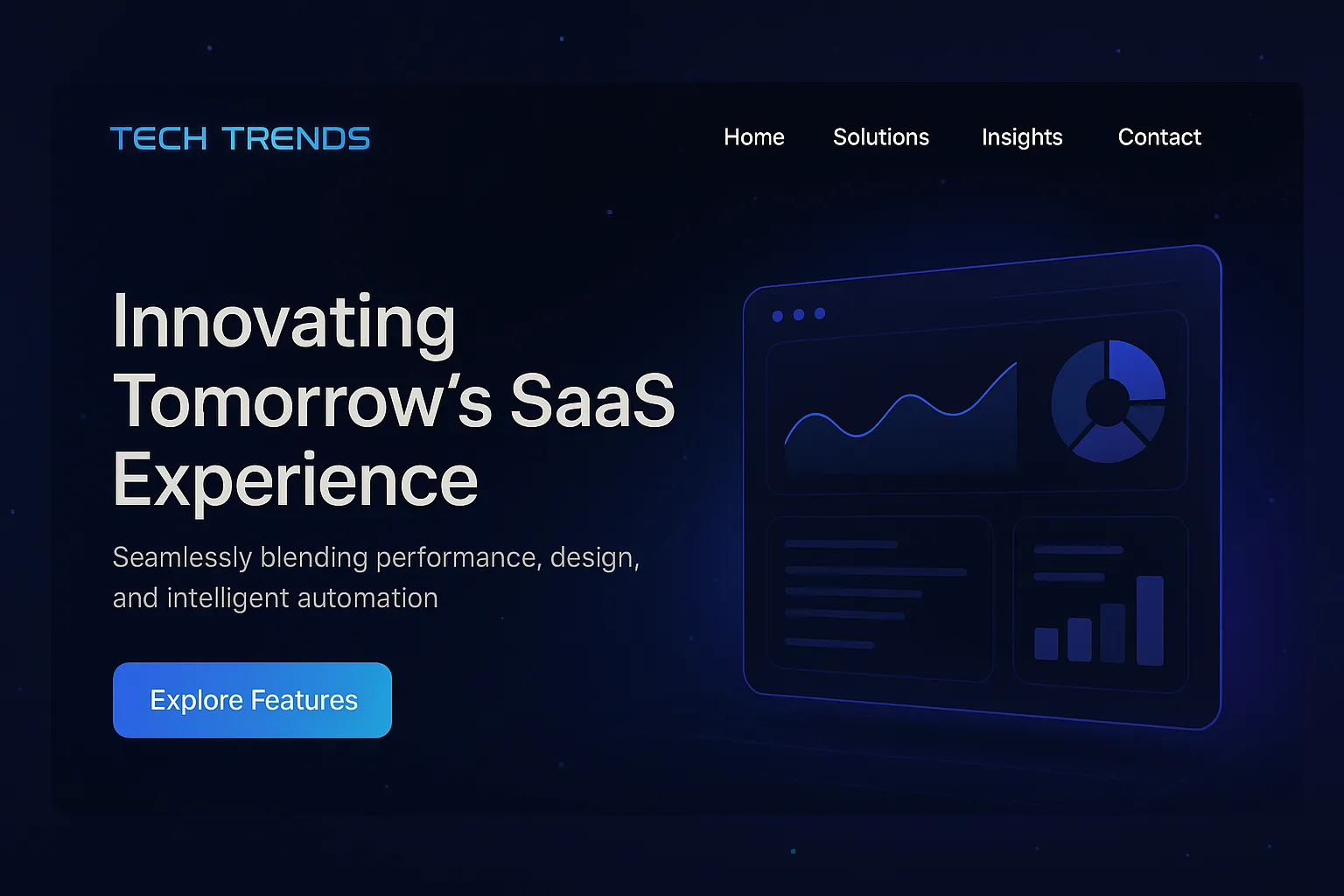 TechTrend Mockup